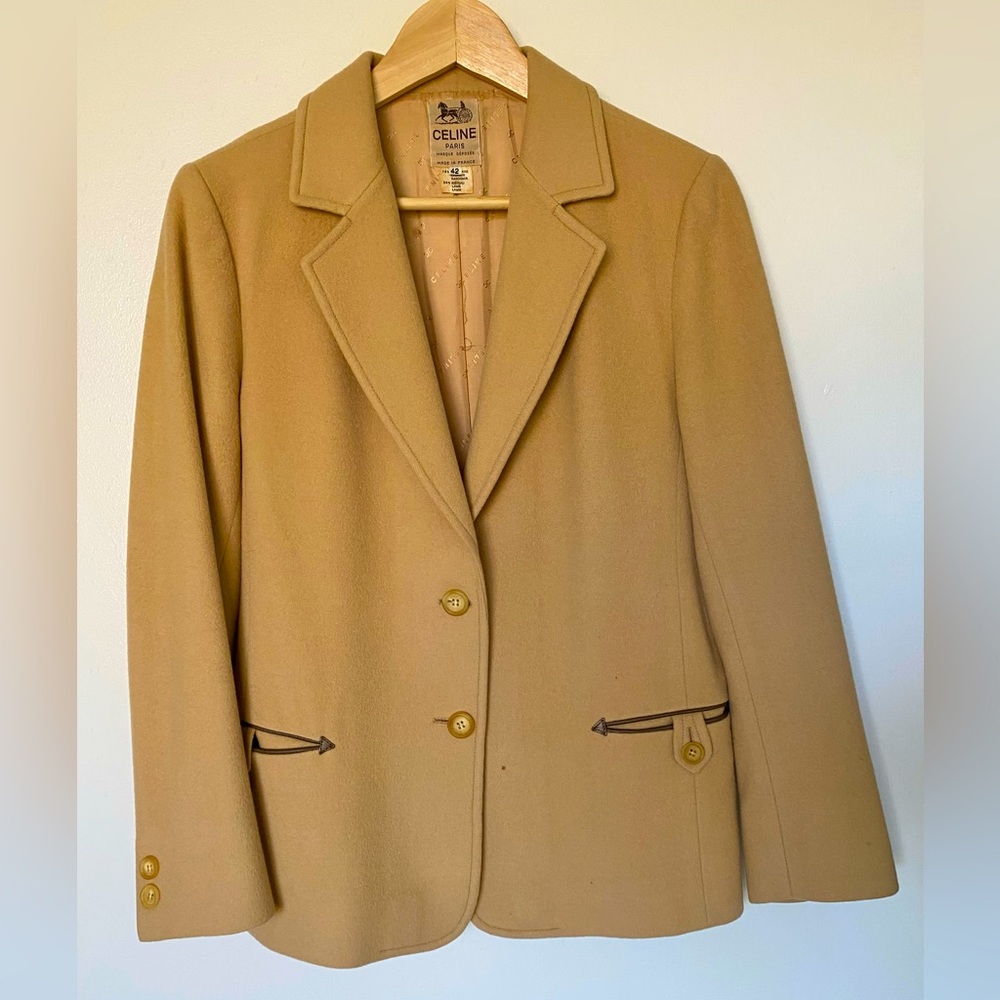 Celine Cashmere Blazer